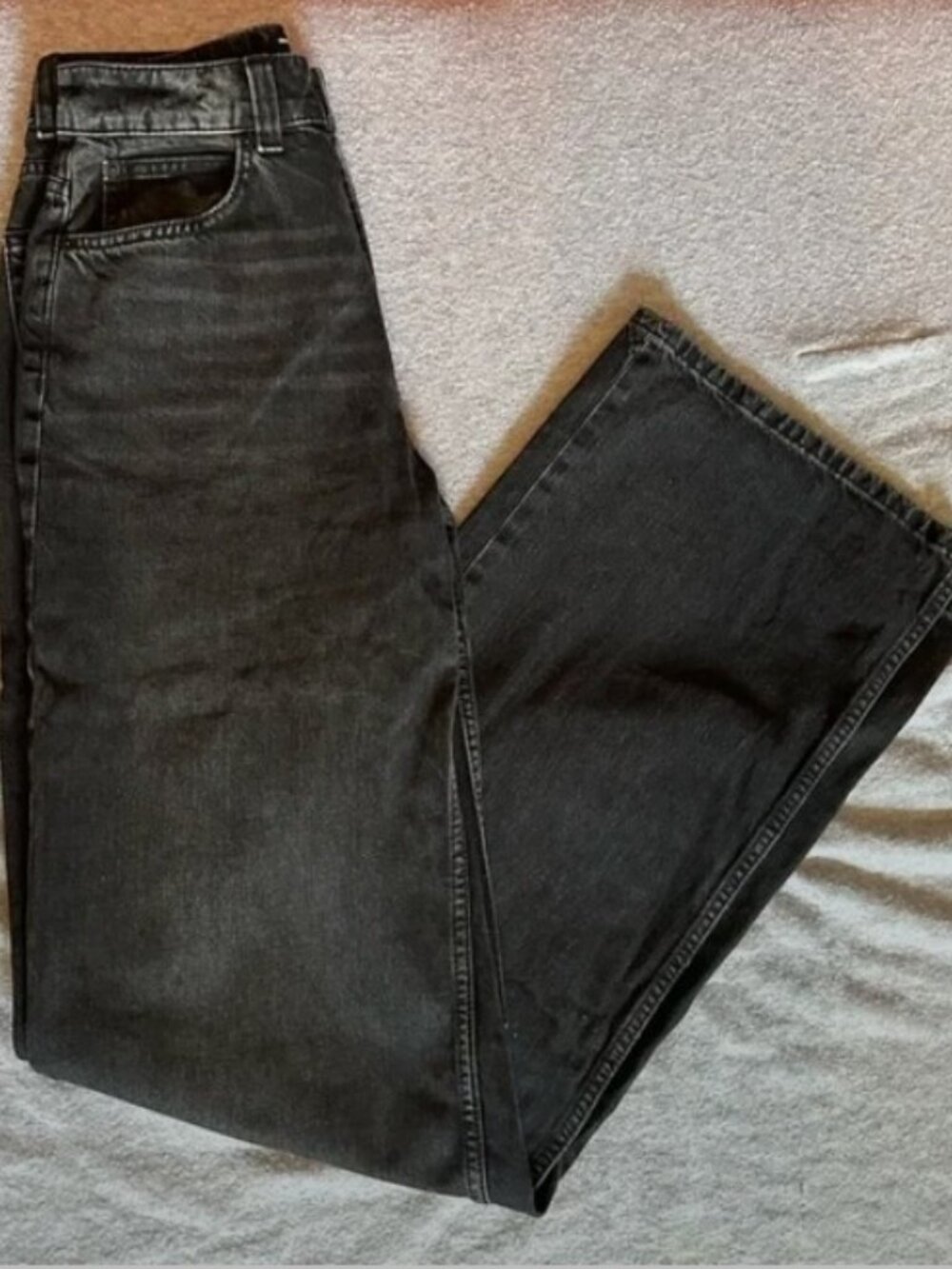 ASOS DESIGN Tall Wide Leg Jeans / Black - EUC!🌹 - Picture 3 of 8